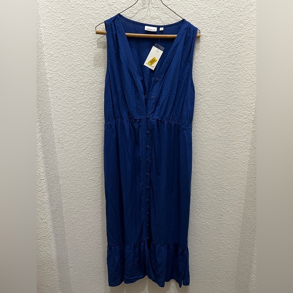 Westbound Royal Blue Maxi Dress